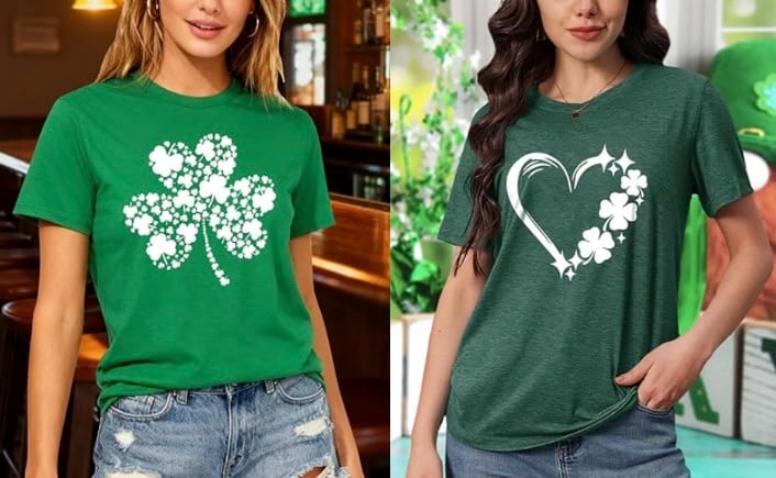 Women's St. Patrick's Day Shirts