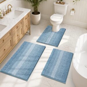 Yamaziot Bathroom Rugs Set