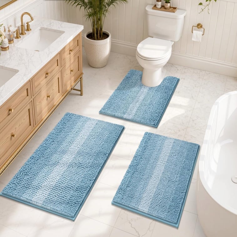 Yamaziot Bathroom Rugs Set