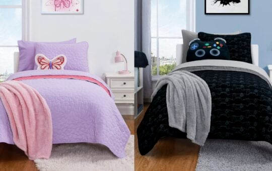 Your Zone Kids Reversible Quilt Set