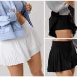 aerie pleated shorts