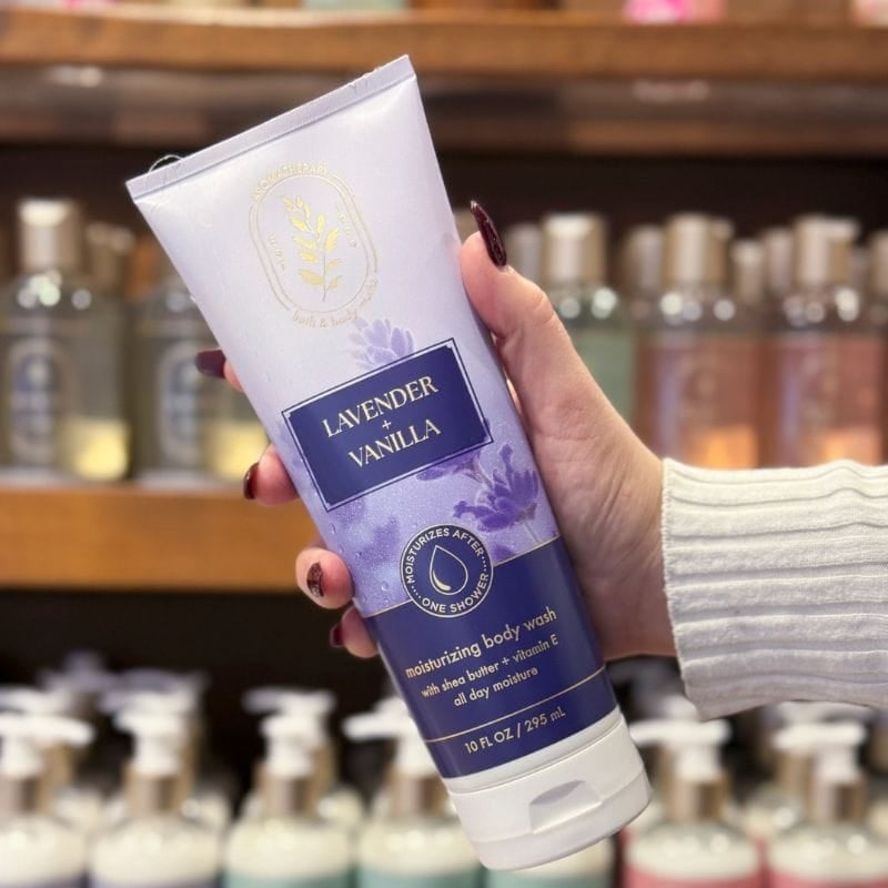 bath body works lavender and vanilla body wash