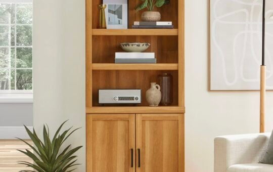 better homes and gardens glendale bookcase bookshelf