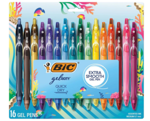 bic gelocity pens