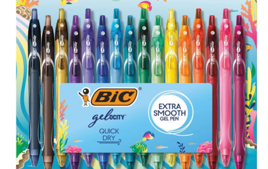 bic gelocity pens