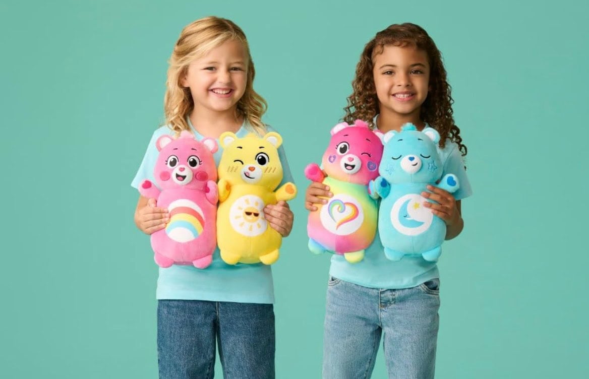 care bears squishmallows 10 in hugmees jazwares medium