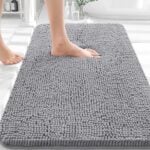chenille bath mat