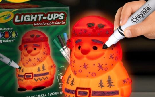 crayola light-ups santa