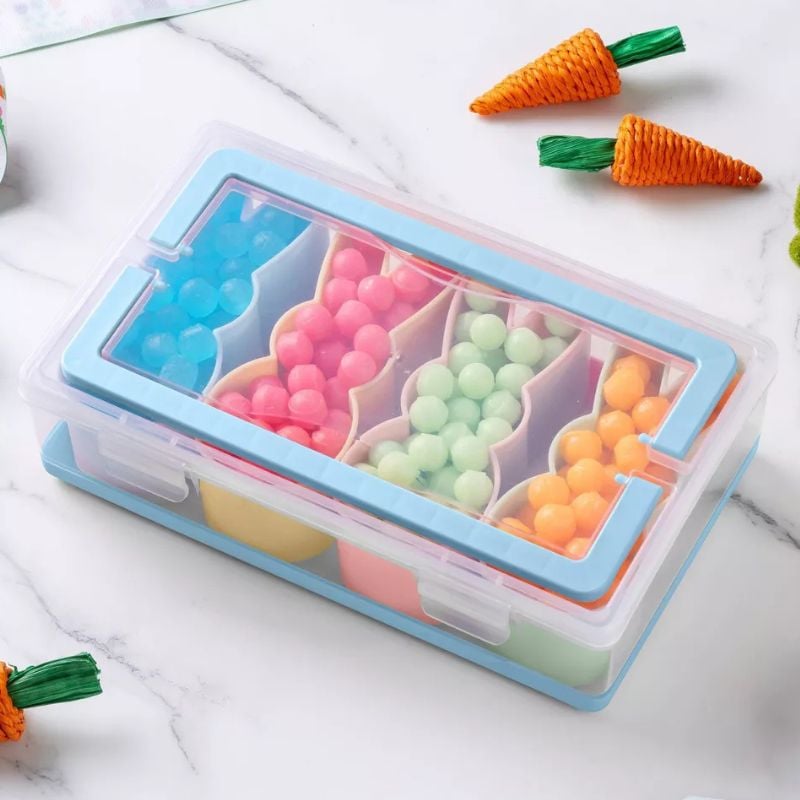 easter bunny snackle box