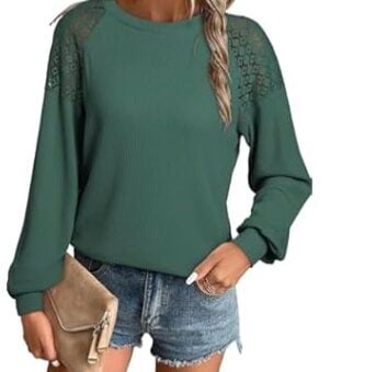 evaless womens long sleeve dressy tops