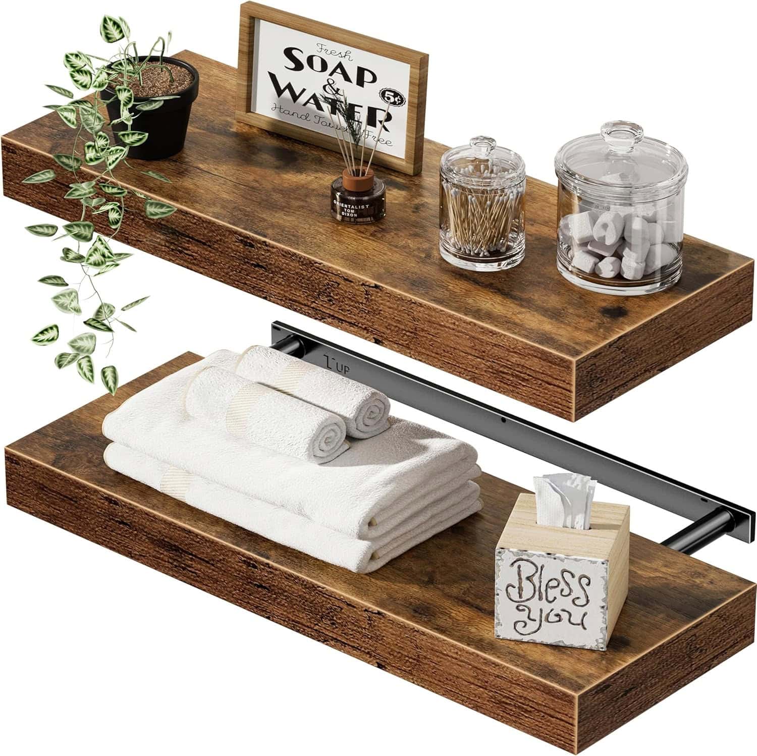 floating shelves