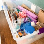 imagination station for kids in clear box