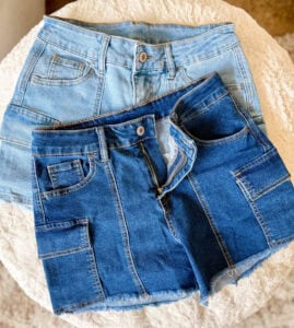 jean shorts