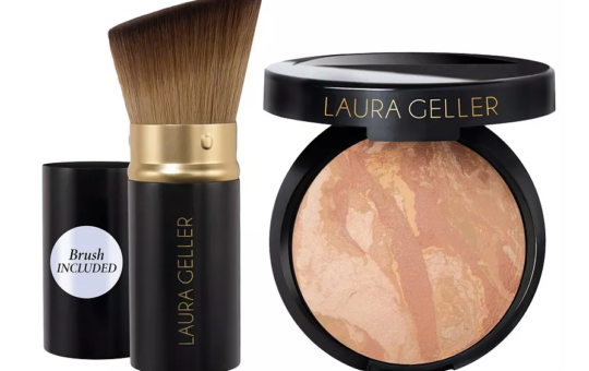 laura geller foundation and brush set