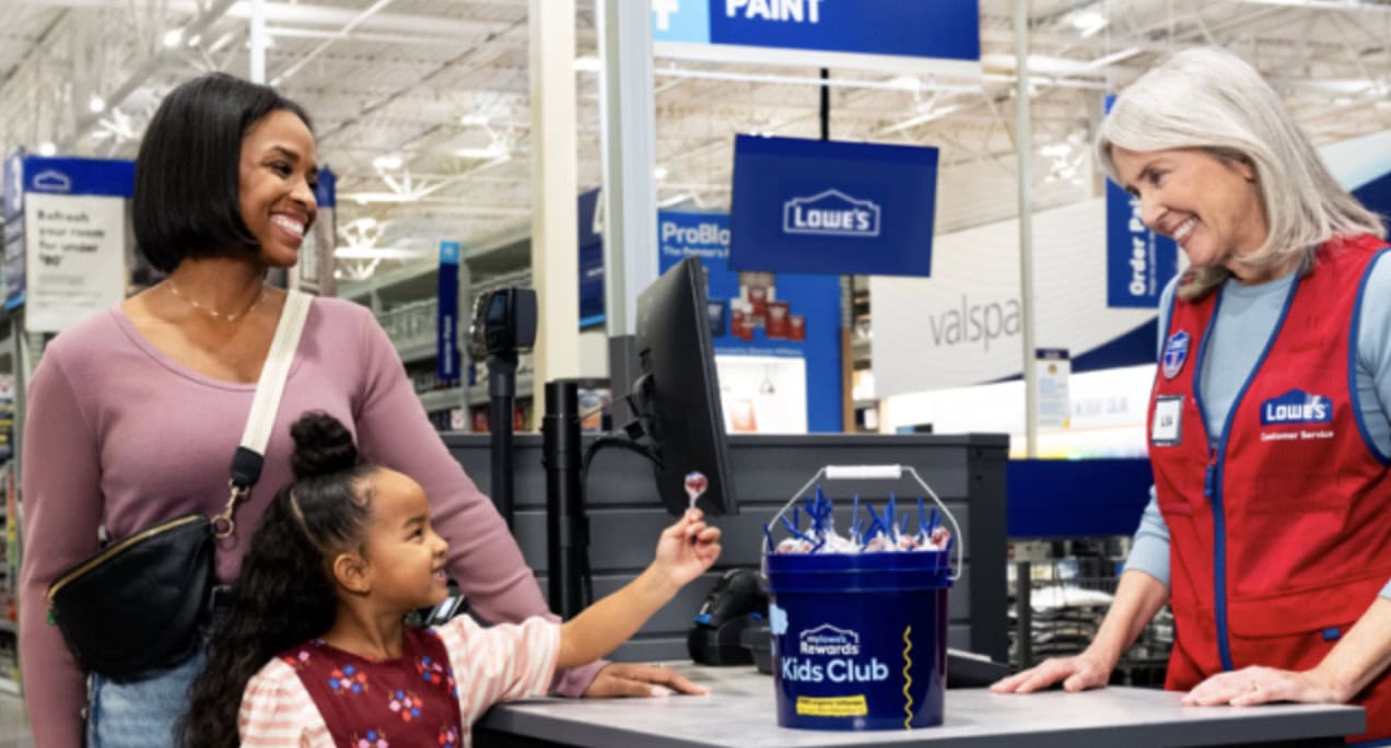 lowes kids club free organic lollipop