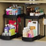 ukeetap Multi Purpose Pull Out Under Sink Storage Organizers
