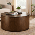 walmart drum coffee table