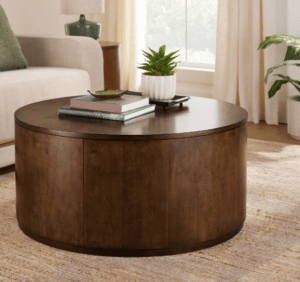 walmart drum coffee table