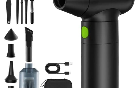 4 in 1 Mini Turbo Fan Duster Vacuum