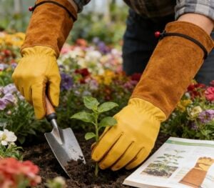 Aegend Long Gardening Gloves