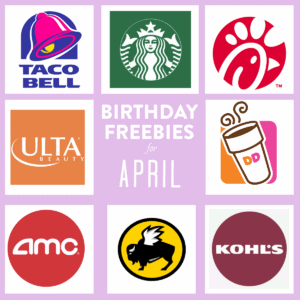 April birthday freebies