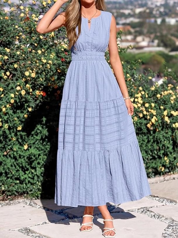 BTFBM Summer Boho Maxi Dress