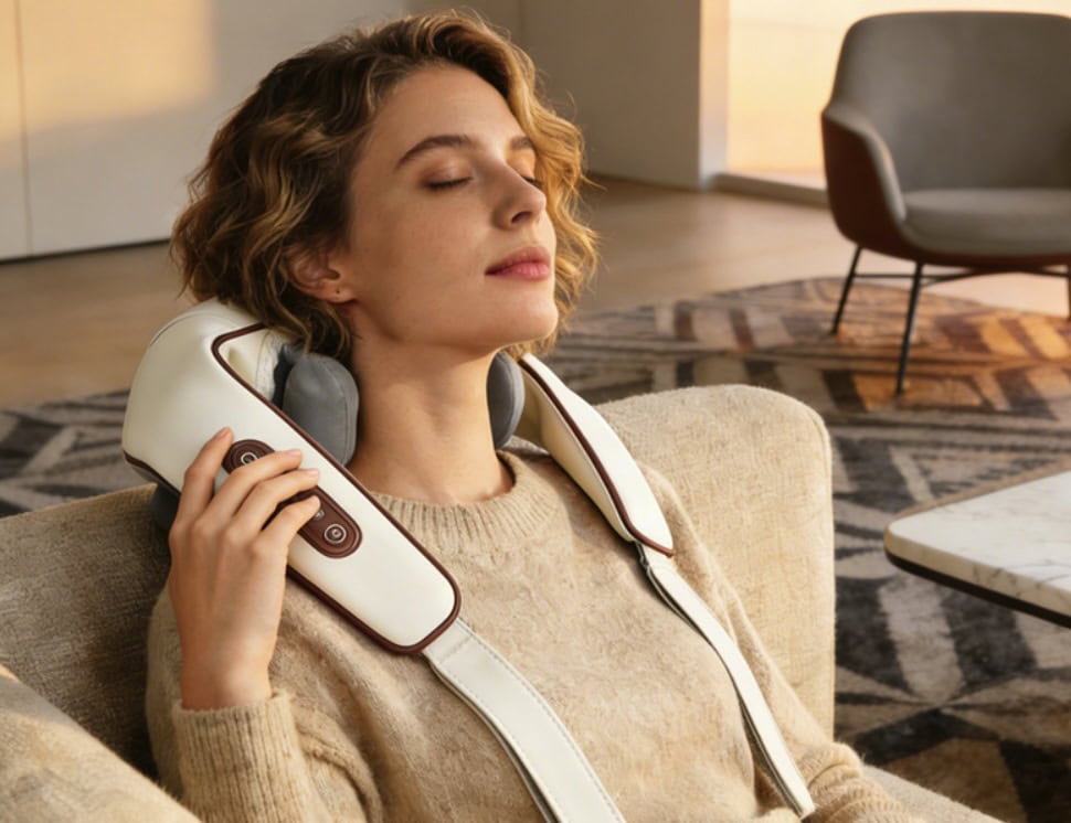 CheckSimple Neck Massager with Heat