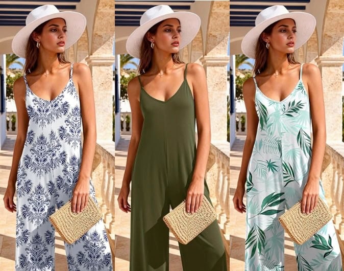 Ekouaer Women Jumpsuit
