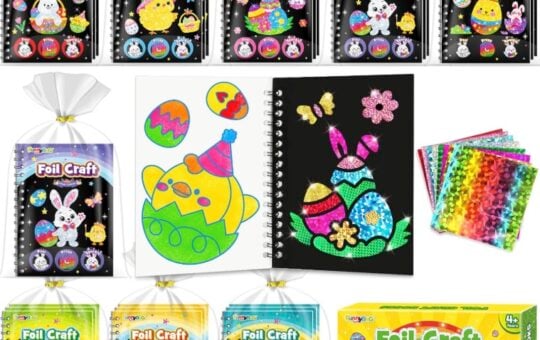 FUNNYB&G Foil Art Party Favors for Kids