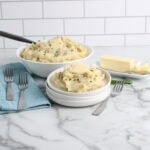 Garlic Mashed Potatoes Final on plate