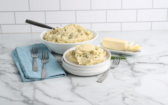 Garlic Mashed Potatoes Final on plate