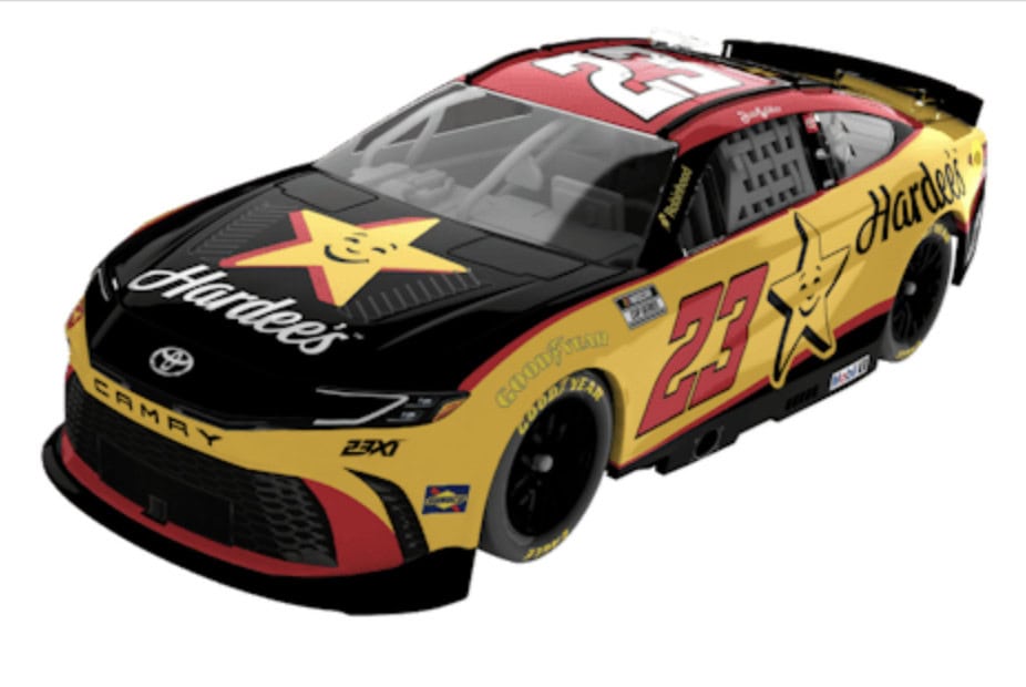 Hardees Free DieCast Car