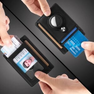 Hawanik RFID Slim Minimalist Front Pocket Air Tag Wallet