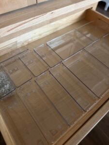clear drawer organizer set amazon