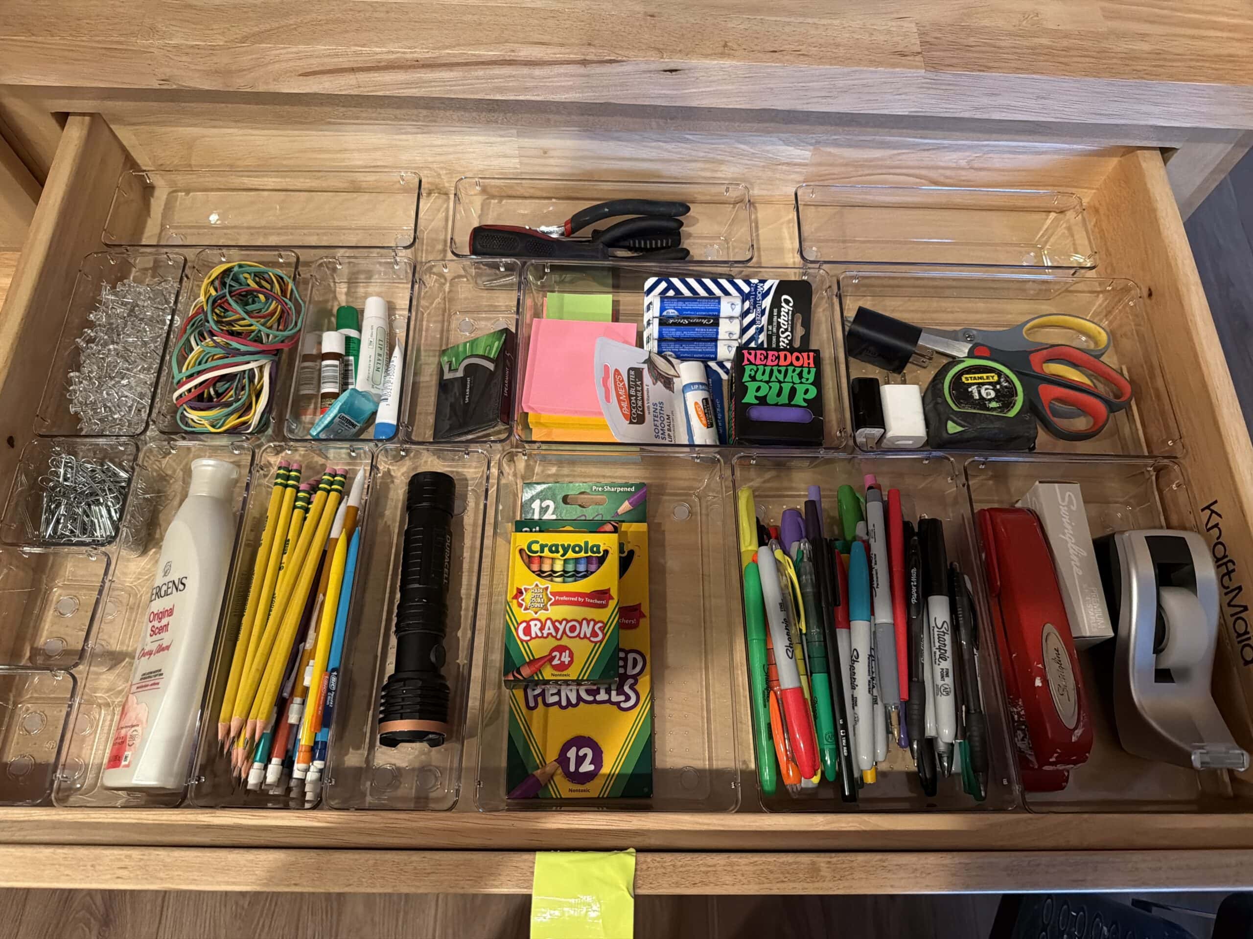 clear drawer organizer set amazon