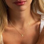 JNZSSWHJJH Initial Necklace