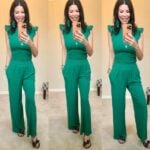 KIRUNDO Two Piece Vacation Outfit Set