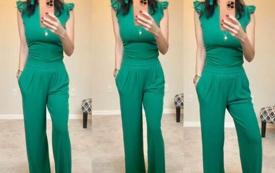 KIRUNDO Two Piece Vacation Outfit Set