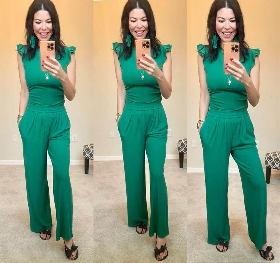 KIRUNDO Two Piece Vacation Outfit Set