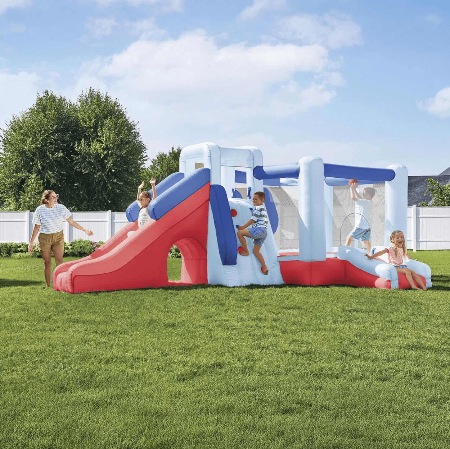 Member’s Mark Climb 'n Bounce Kids Inflatable Mega Bounce House Member’s Mark Climb 'n Bounce Kids Inflatable Mega Bounce House