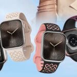 Minyee 2 Pack Engraved Bands Compatible with Apple Watch