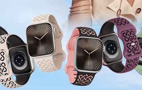 Minyee 2 Pack Engraved Bands Compatible with Apple Watch