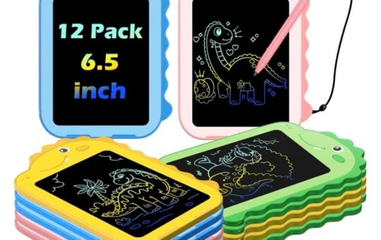 OMXDG 12 Pack LCD Writing Tablet