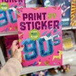 Paint by Sticker 90s Book