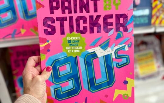 Paint by Sticker 90s Book