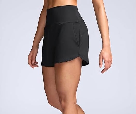 Soothfeel High Waisted Athletic Running Shorts