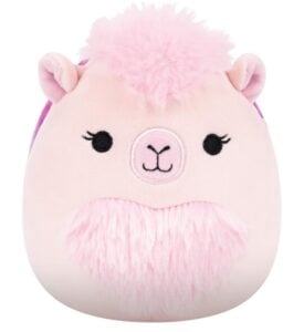 Squishmallows Original 5in Carlee The Light Pink Camel with Fuzzy Belly