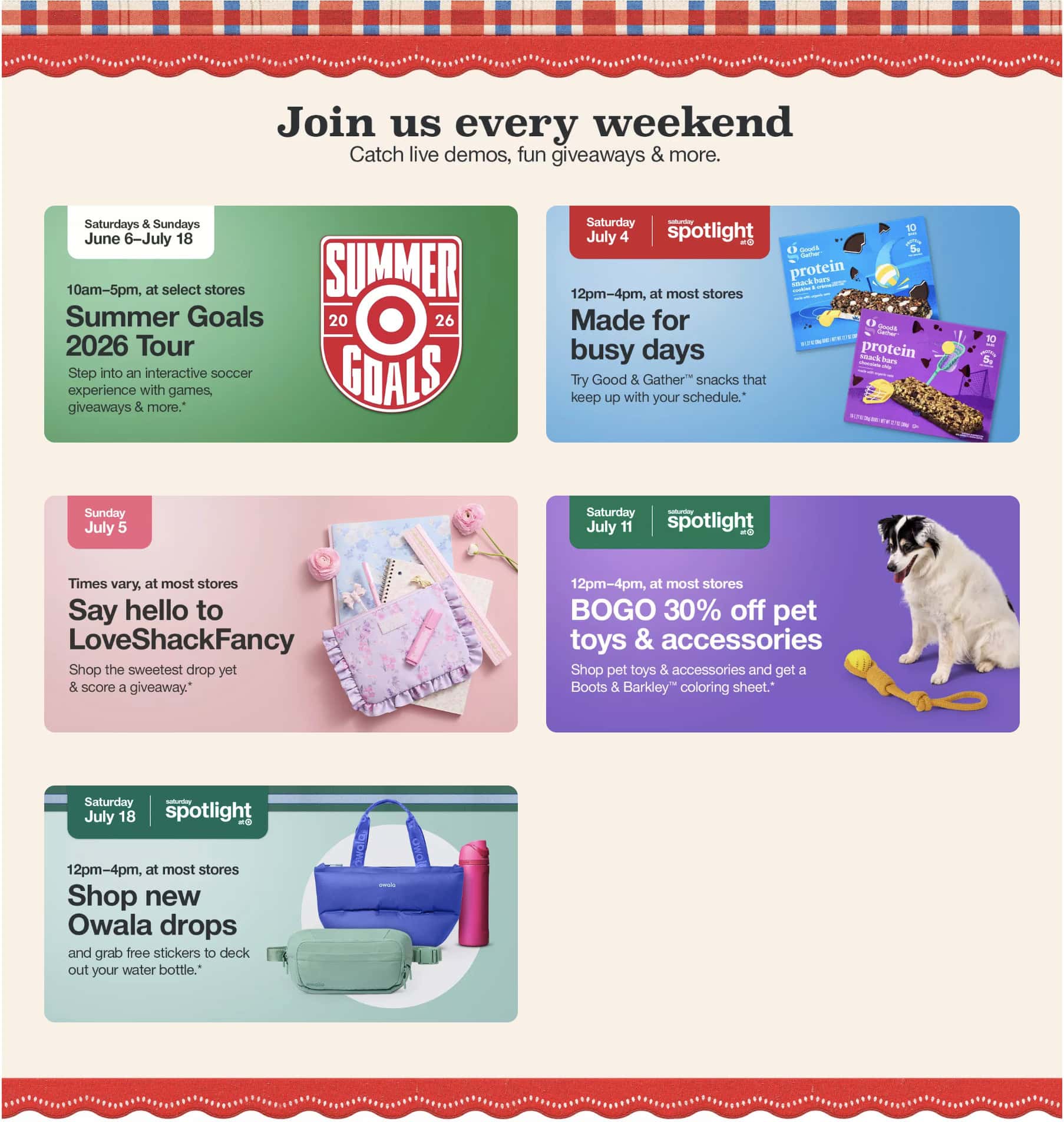 Target Events