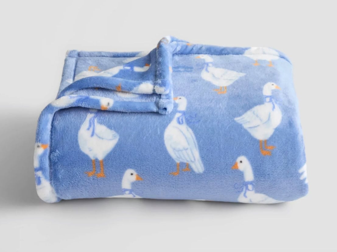 The Big One Throw Blanket Goose