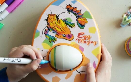 The Eggmazing Egg Decorator Dragon Egg Kit